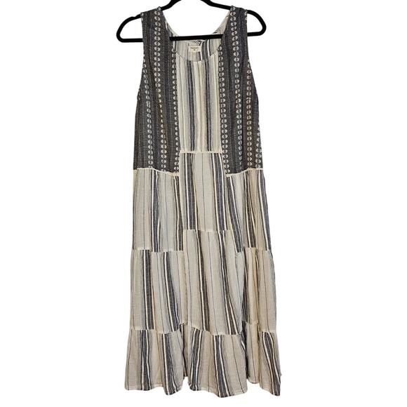 World Market boho sleeveless tiered pattern dressL/XL Dress - Picture 1 of 7